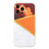 iPhone 14 Pro Stitching Marble TPU Phone Case - Orange