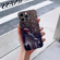 iPhone 14 Plus Precise Hole Oil Painting Pattern PC Phone Case - Rain