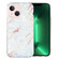 iPhone 14 Plus IMD Shell Pattern TPU Phone Case - White Marble