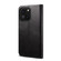 iPhone 14 Plus GUSSIM Horizontal Flip Leather Phone Case - Black