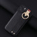 iPhone 14 Plus Wristband Leather Back Phone Case - Black