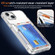 iPhone 14 Plus Crystal Clear Flip Card Slot Phone Case - Transparent