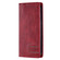 iPhone 14 Plus TTUDRCH RFID Retro Texture Magnetic Leather Phone Case - Red