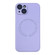 iPhone 14 Plus MagSafe Leather All-inclusive TPU Shockproof Phone Case - Purple Taro