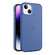 iPhone 14 Plus Frosted Translucent Mist Phone Case - Royal Blue