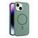 iPhone 14 Plus MagSafe Frosted Translucent Mist Phone Case - Green