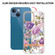iPhone 14 Plus Flowers and Plants Series IMD TPU Phone Case  - Purple Peony