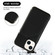iPhone 14 Plus Skin Feel PU + TPU + PC Back Cover Shockproof Case  - Black