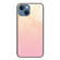 iPhone 14 Plus Gradient Color Glass Case  - Yellow Pink