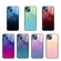 iPhone 14 Plus Gradient Color Glass Case  - Pink Purple