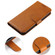 iPhone 14 Plus Calf Texture Buckle Flip Leather Phone Case  - Khaki