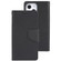 iPhone 14 Plus GOOSPERY FANCY DIARY Cross Texture Leather Case  - Black