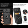 iPhone 14 Plus Lanyard Slide Camshield Card Phone Case  - Red