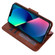 iPhone 14 Plus Crystal Texture Horizontal Flip Leather Phone Case  - Pink
