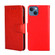 iPhone 14 Plus Crystal Texture Horizontal Flip Leather Phone Case  - Red