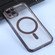 iPhone 14 Plus MagSafe Electroplating Straight TPU Phone Case  - Black