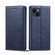 iPhone 14 Plus LC.IMEEKE RFID Anti-theft Leather Phone Case - Blue