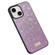 iPhone 14 Plus SULADA PC+TPU Leather Glitter Phone Case - Purple