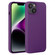 iPhone 14 Plus Weave Texture Silicone Phone Case - Purple