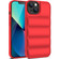 iPhone 14 Plus Eiderdown Airbag Shockproof Phone Case - Red