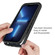 iPhone 14 Plus Starry Sky Full Body Hybrid Shockproof Phone Case  - Royal Blue