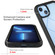 iPhone 14 Plus Starry Sky Full Body Hybrid Shockproof Phone Case  - Royal Blue