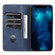 iPhone 14 Plus AZNS Magnetic Calf Texture Flip Leather Phone Case  - Dark Blue
