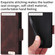iPhone 14 Plus Magnetic Clasp Leather Phone Case  - Brown