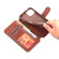 iPhone 14 Plus AZNS Calf Texture Flip Leather Phone Case  - Brown