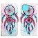 iPhone 14 Plus 3D Painting Horizontal Flip Leather Phone Case  - Color Drop Wind Chimes