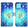 iPhone 14 Plus 3D Painting Horizontal Flip Leather Phone Case  - Golden Butterfly