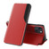 iPhone 14 Plus Attraction Flip Holder Leather Phone Case  - Red