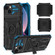 iPhone 14 Plus Kickstand Detachable Armband Phone Case  - Blue