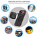 iPhone 14 Plus Kickstand Detachable Armband Phone Case  - Pink