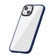 iPhone 14 Plus Ice Crystal PC + TPU Phone Case  - Blue
