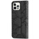 iPhone 14 Plus Life of Tree Embossing Pattern Leather Phone Case  - Black