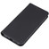 iPhone 14 Plus Magnetism Skin Feel Card Holder Leather Phone Case  - Black