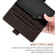 iPhone 14 Plus Stitching Magnetic RFID Leather Case  - Coffee