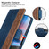 iPhone 14 Plus Stitching Magnetic RFID Leather Case  - Royal Blue