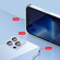 iPhone 14 Plus Glossy PC Phone Case with Lens Film  - Transparent Black