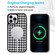 iPhone 14 Plus Leather Texture MagSafe Magnetic Phone Case  - Zebra-stripe