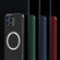 iPhone 14 Plus Carbon Fiber Texture MagSafe Magnetic Phone Case  - Black