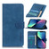 iPhone 14 Plus KHAZNEH Retro Texture Leather Phone Case  - Blue