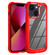 iPhone 14 Plus TPU + PC Lens Protection Phone Case  - Red
