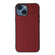 iPhone 14 Plus Carbon Fiber Texture Phone Case  - Red