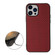 iPhone 14 Plus Carbon Fiber Texture Phone Case  - Red