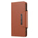 iPhone 14 Plus Separable Magnetic Leather Case  - Brown