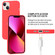 iPhone 14 Plus GOOSPERY SOFT FEELING Liquid TPU Phone Case  - Red