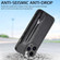 iPhone 15 Pro Max Carbon Fiber Horizontal Flip Zipper Wallet Phone Case - Black