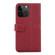 iPhone 15 Pro Max GEBEI Top-grain Horizontal Flip Leather Phone Case - Wine Red